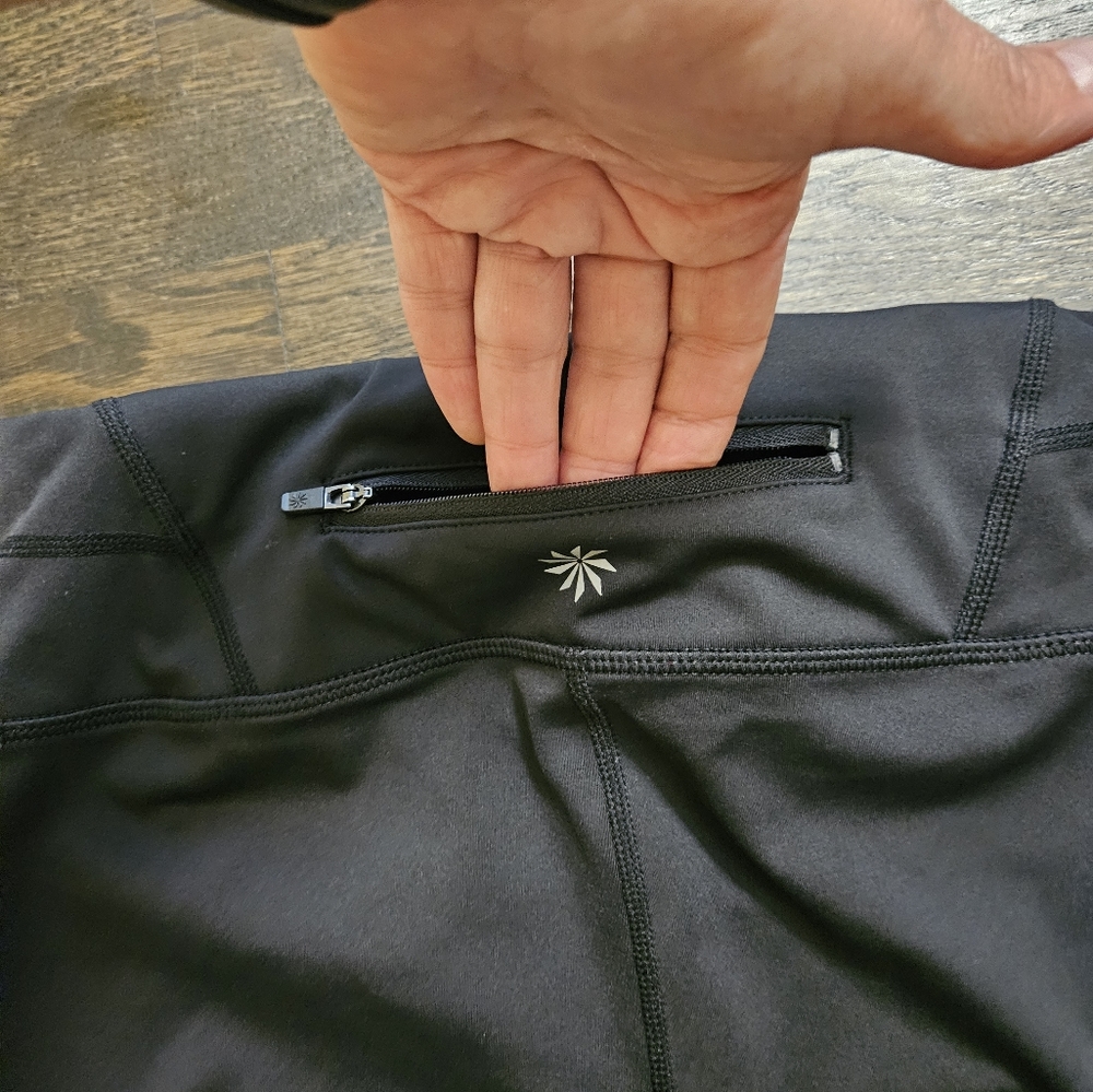 Athleta racer capri leggings. - Picture 4 of 4
